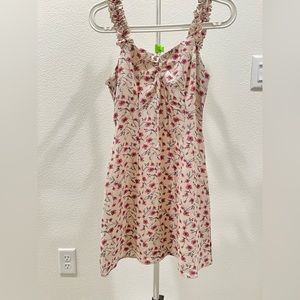 NWT Nasty Gal flower print mini dress Size 2